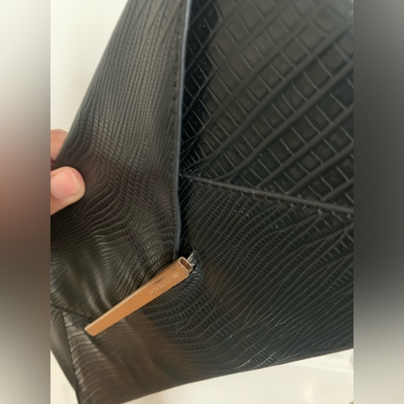 BCBGMaxazria Black Envelope Purse - Picture 5 of 7